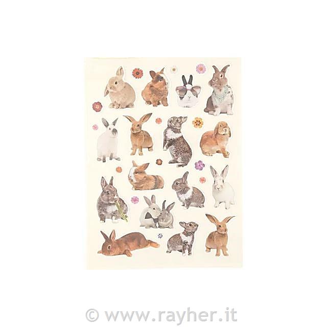 Adesivi „Motivi pasquali – coniglietti“