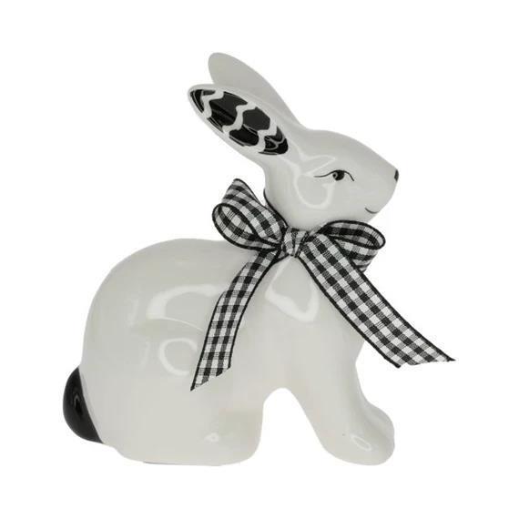 Coniglietto con fiocco, 11 cm, 1 pz