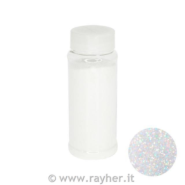 Glitter, bianco 120g