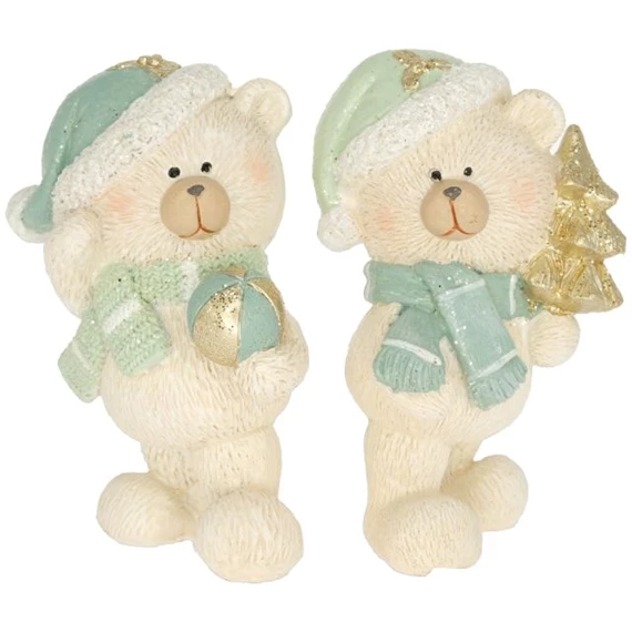 Orsetto natalizio, 11,5 cm, 1 pezzo