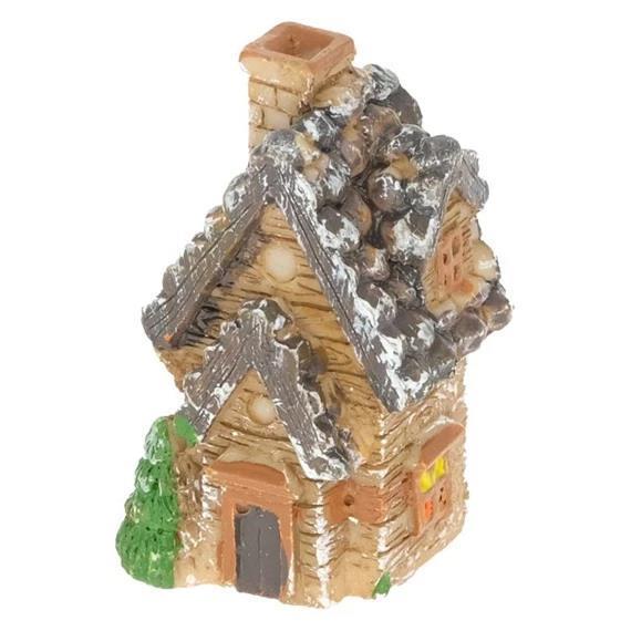 Casetta con pino, 4,8 cm, set 2