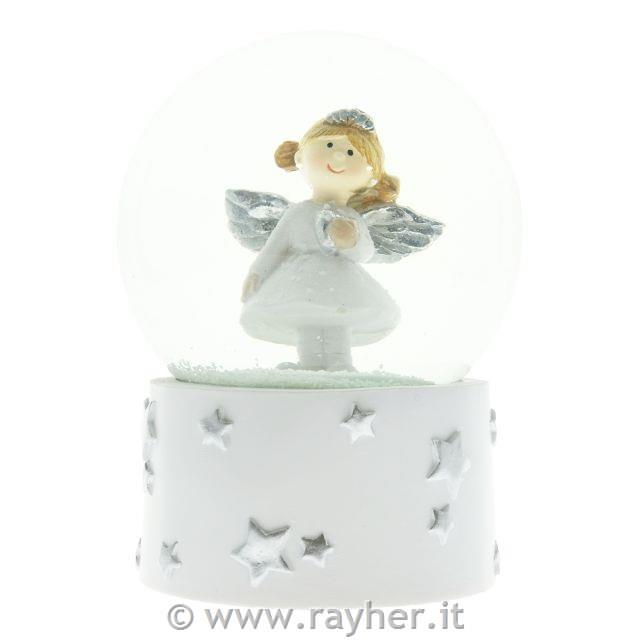 Palla di neve, Angel, 11.5cm