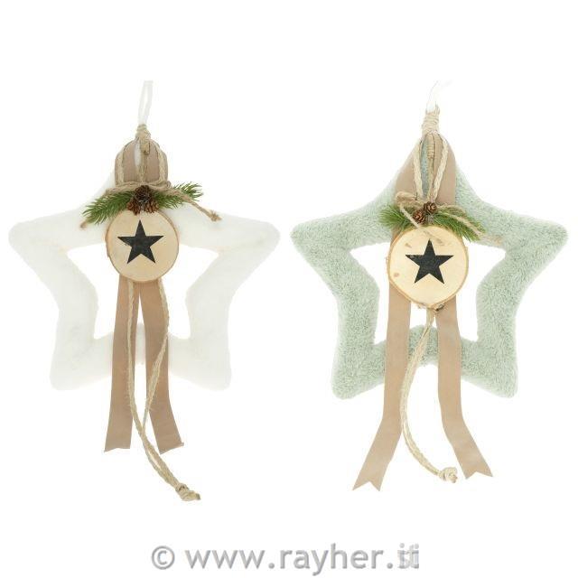 Stella decorativa, 27 cm, 1 pz