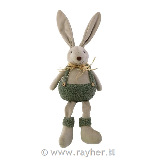Coniglietto, gambe penzolanti, 18x9x48 cm