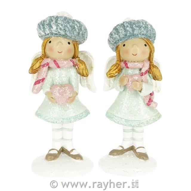 Angel s kapo in srcem, 10cm, 1 kom