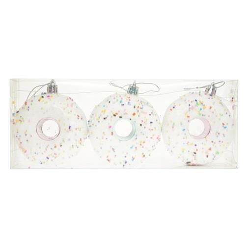 Božični okraski krofi, set 3