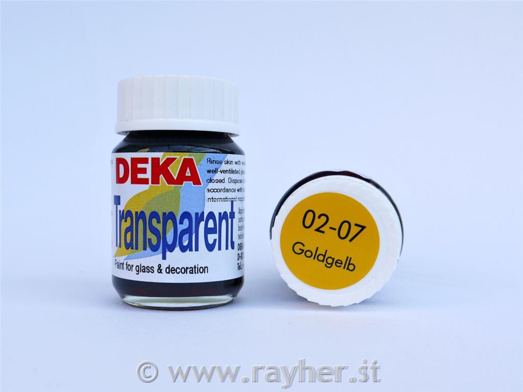 DEKA Transparent 25 ml gold yellow