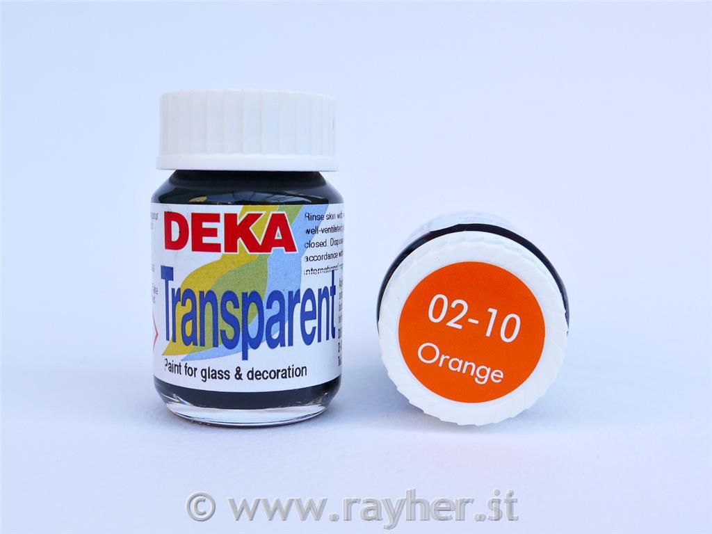 DEKA Transparent 25 ml arancio