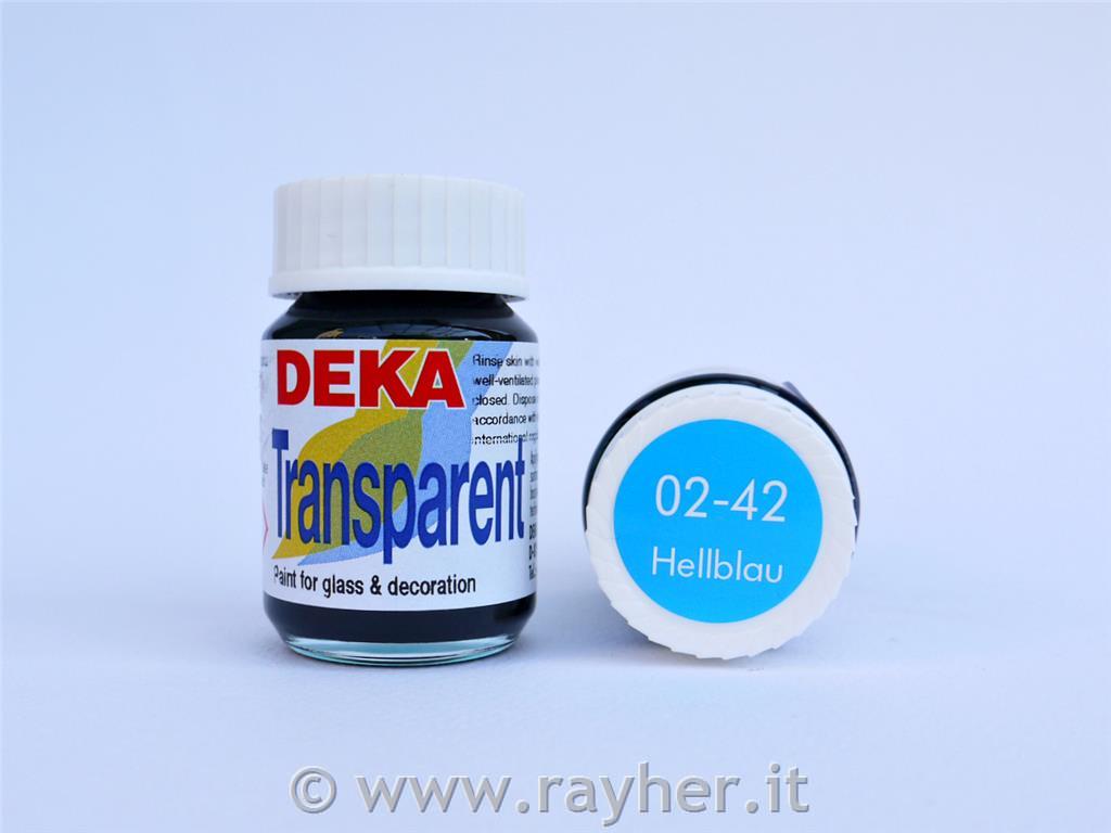 DEKA Transparent 25 ml light blue