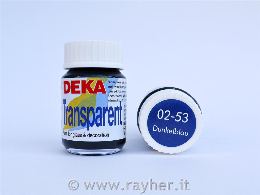 DEKA Transparent 25 ml dark blue