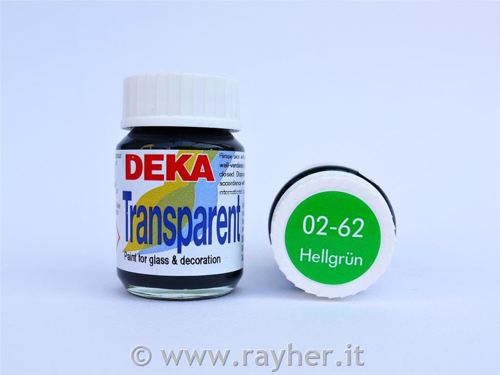 DEKA Transparent 25 ml verde chiaro