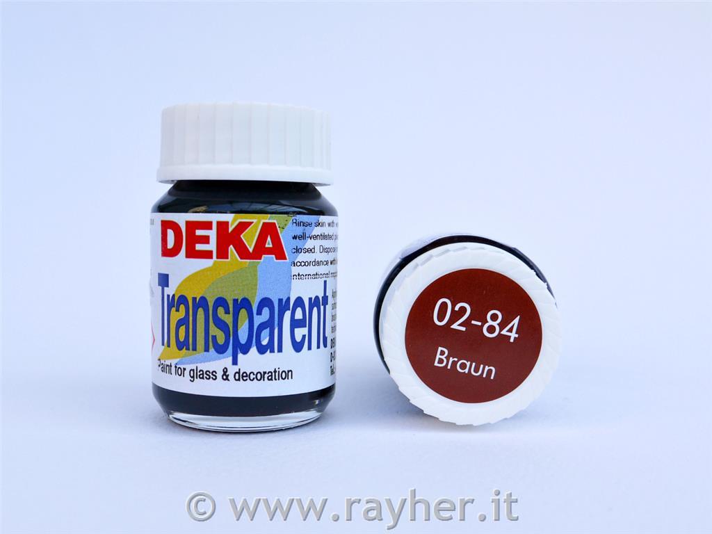 DEKA Transparent 25 ml brown