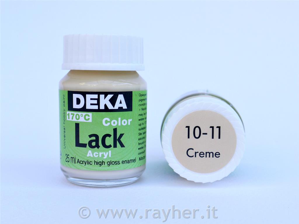 DEKA ColorLack 25 ml bianco crema