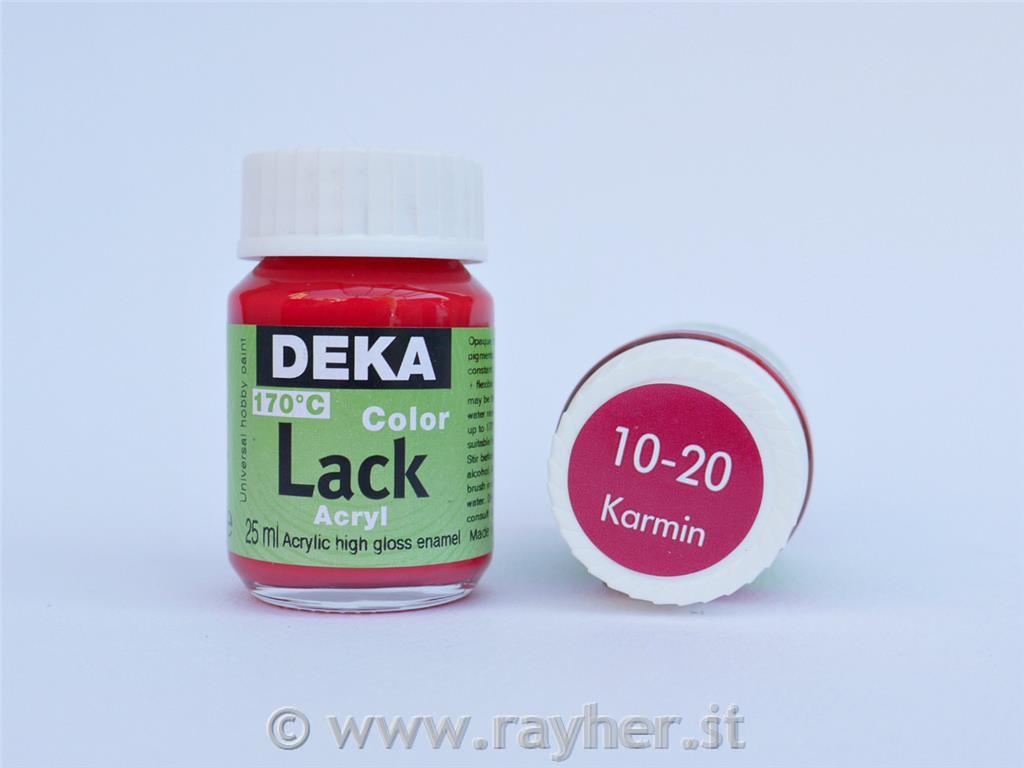 DEKA ColorLack 25 ml rosso carmine