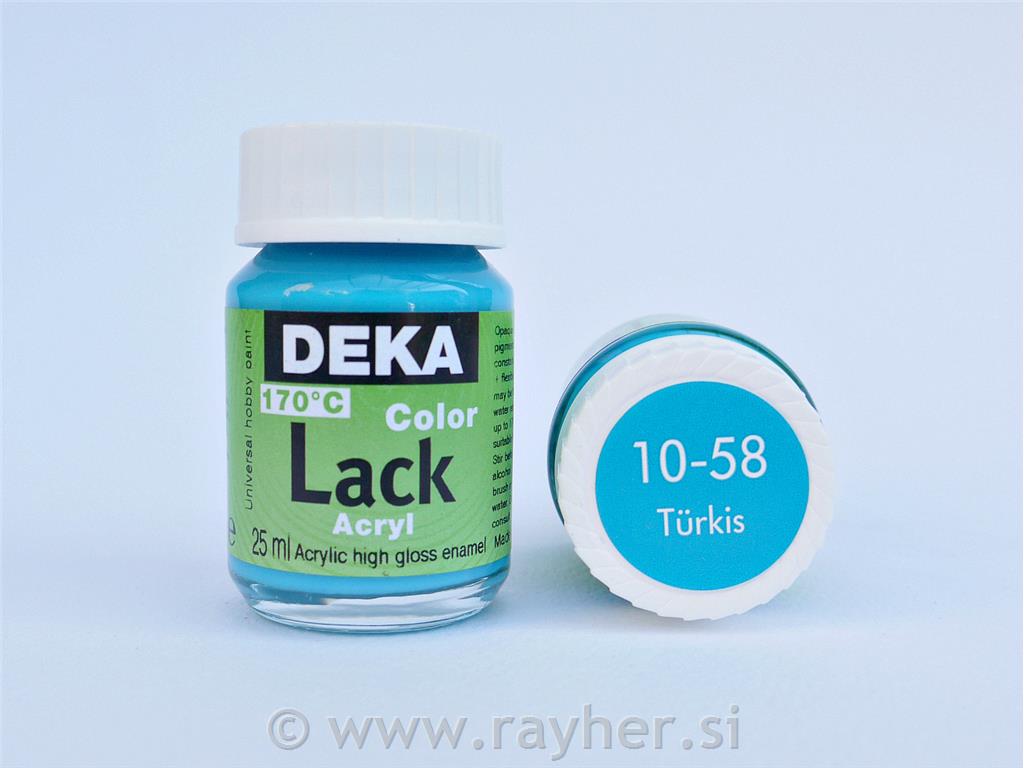DEKA ColorLack 25 ml turchese