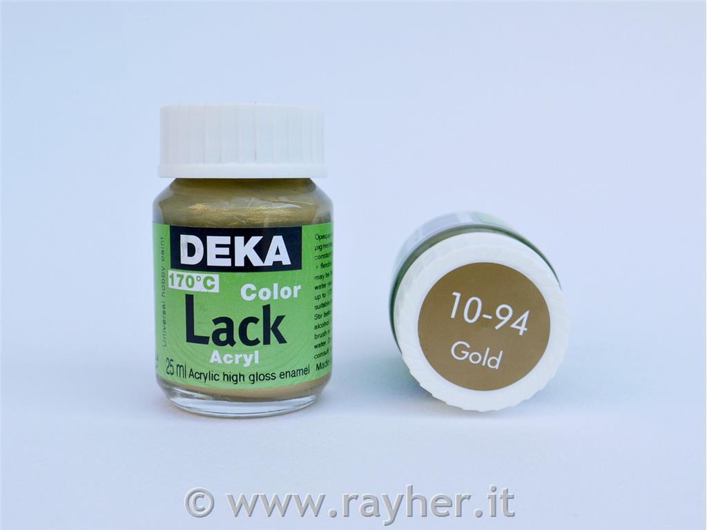 DEKA ColorLack 25 ml zlata