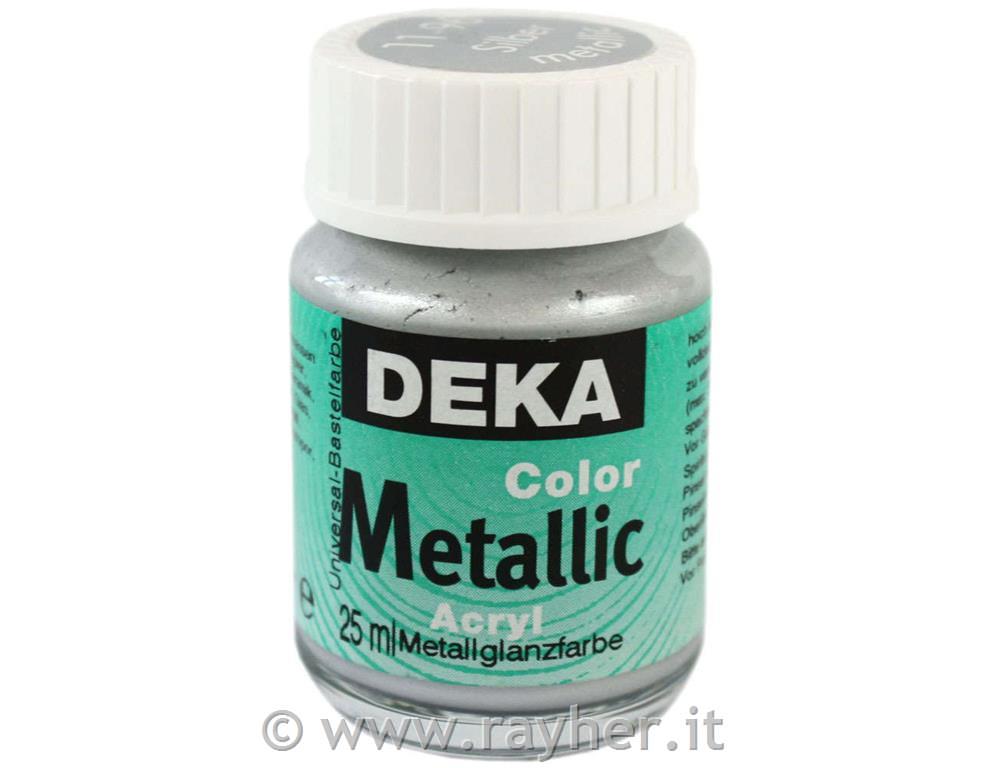 Deka ColorMetallic 25 ml; silver
