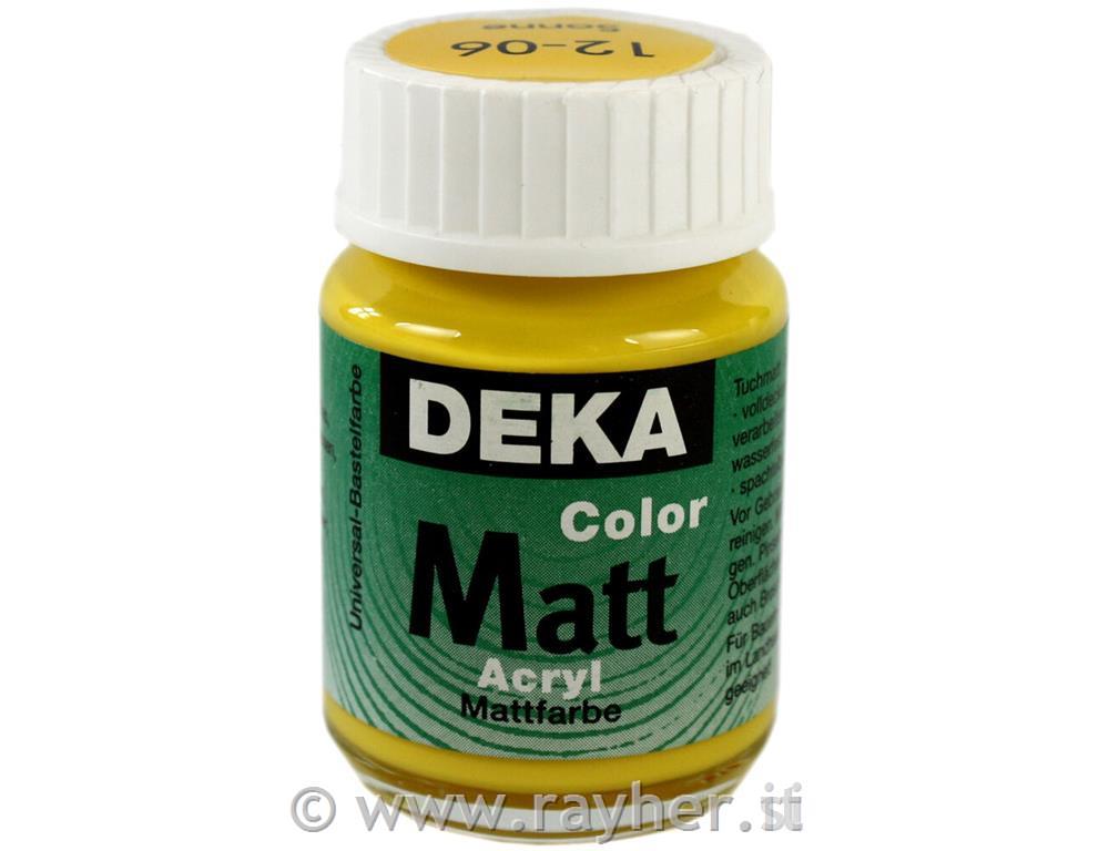 DEKA ColorMatt 25 ml; golden yellow