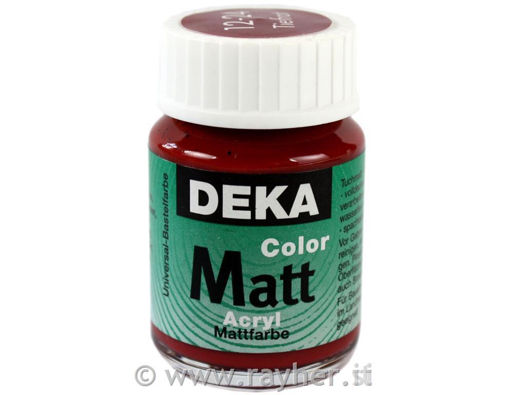 DEKA ColorMatt 25 ml; deep red