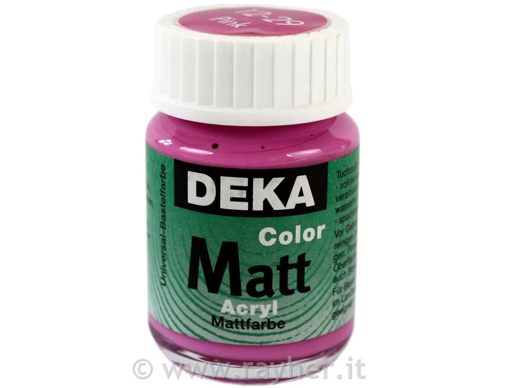 Akrilna barva DEKA ColorMatt 25 ml pink
