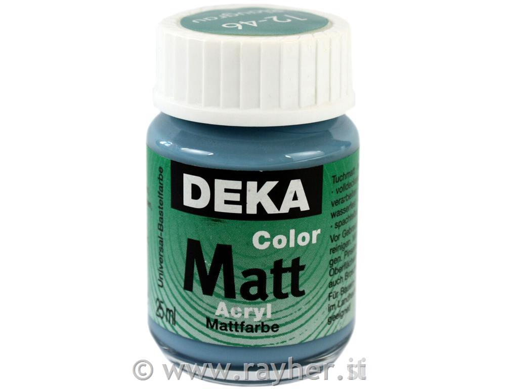 Akrilna barva DEKA ColorMatt 25 ml modro siva