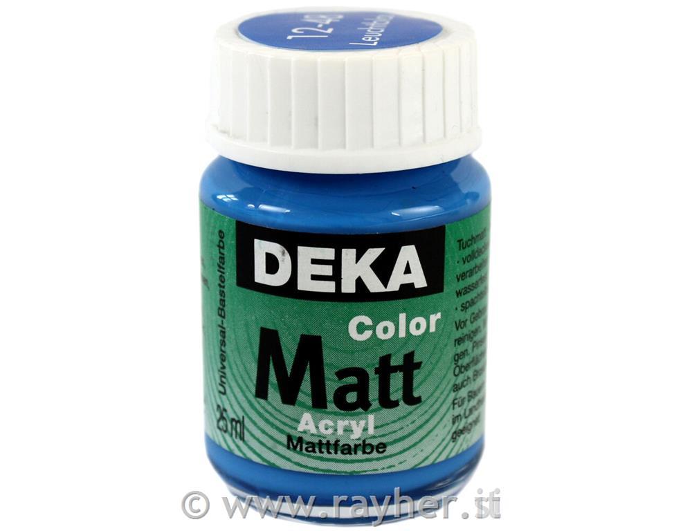 DEKA ColorMatt 25 ml; bright blue