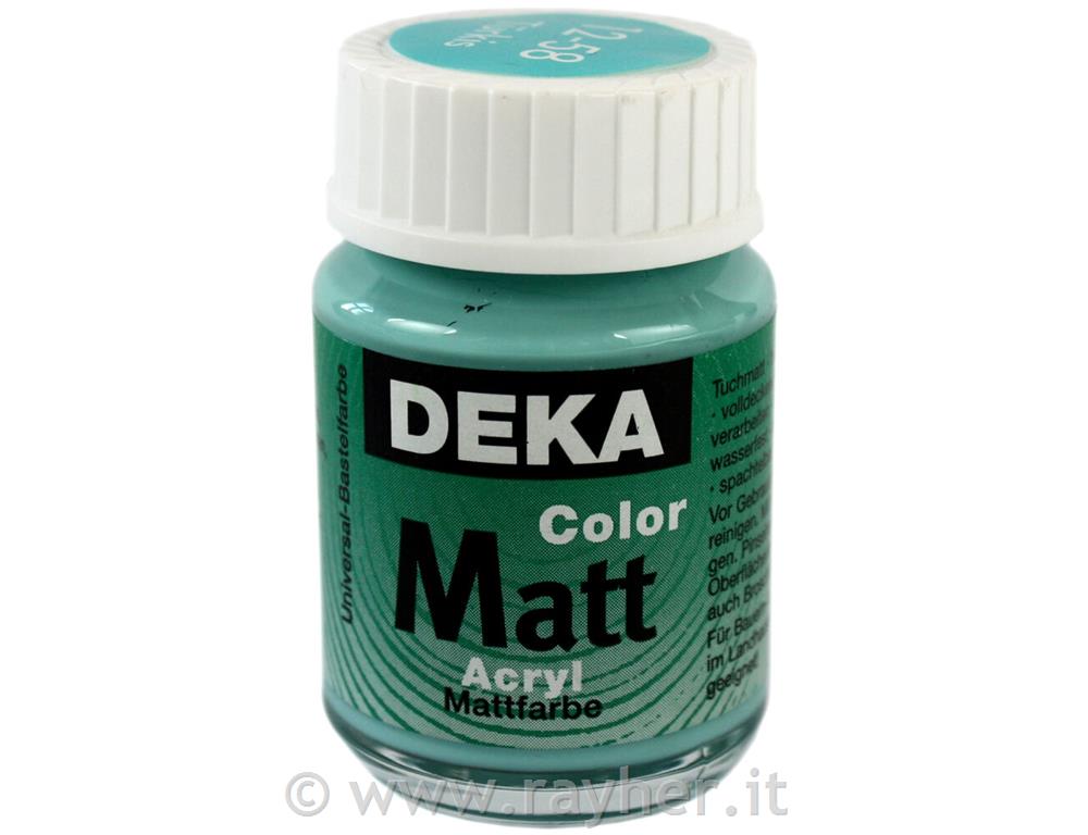 Akrilna barva DEKA ColorMatt 25 ml turkizna