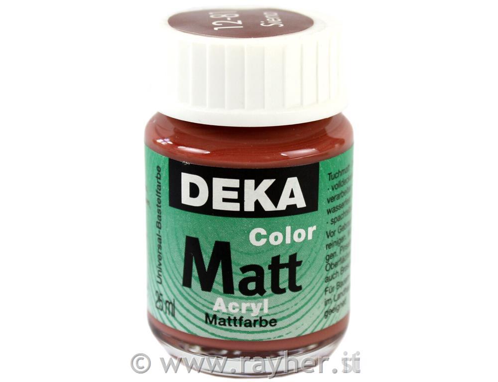 DEKA ColorMatt 25 ml; sienna