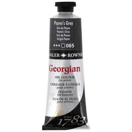 Georgian colore ad olio fine 38mlGrigio de Payne
