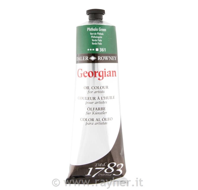Georgian colore ad olio fine 38mlVerde ftalo