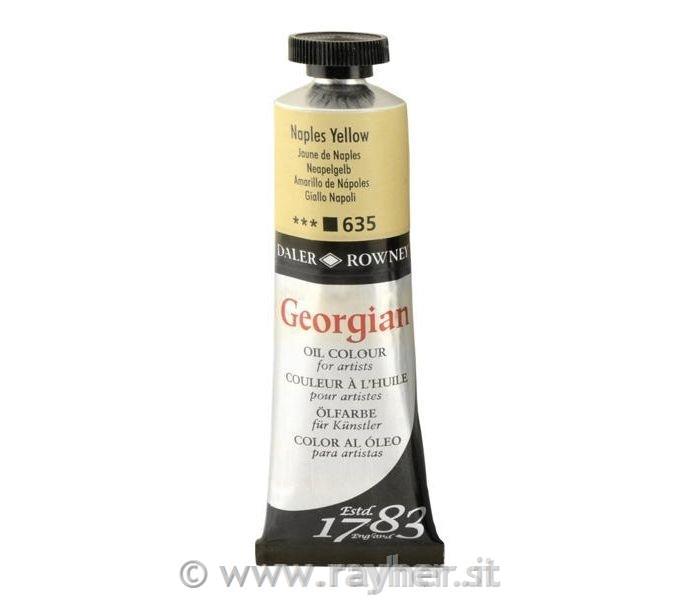 Oljna barva Georgian 38ml, Naples Yellow