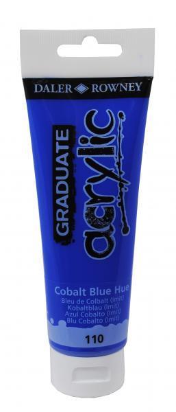 GRADUATE ACRYLIC 120ML COBALT BLUE HUE