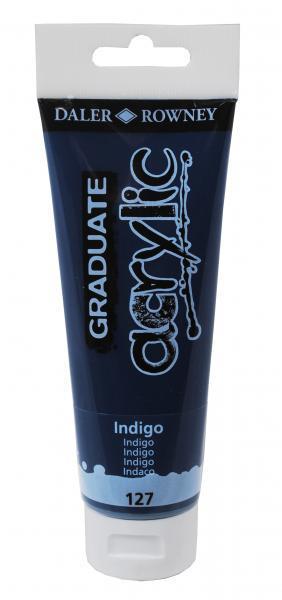 Akrilna barva Graduate 120 ml, indigo