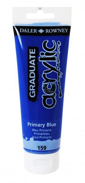 Graduate colore acrilico 120 mlBlu primario