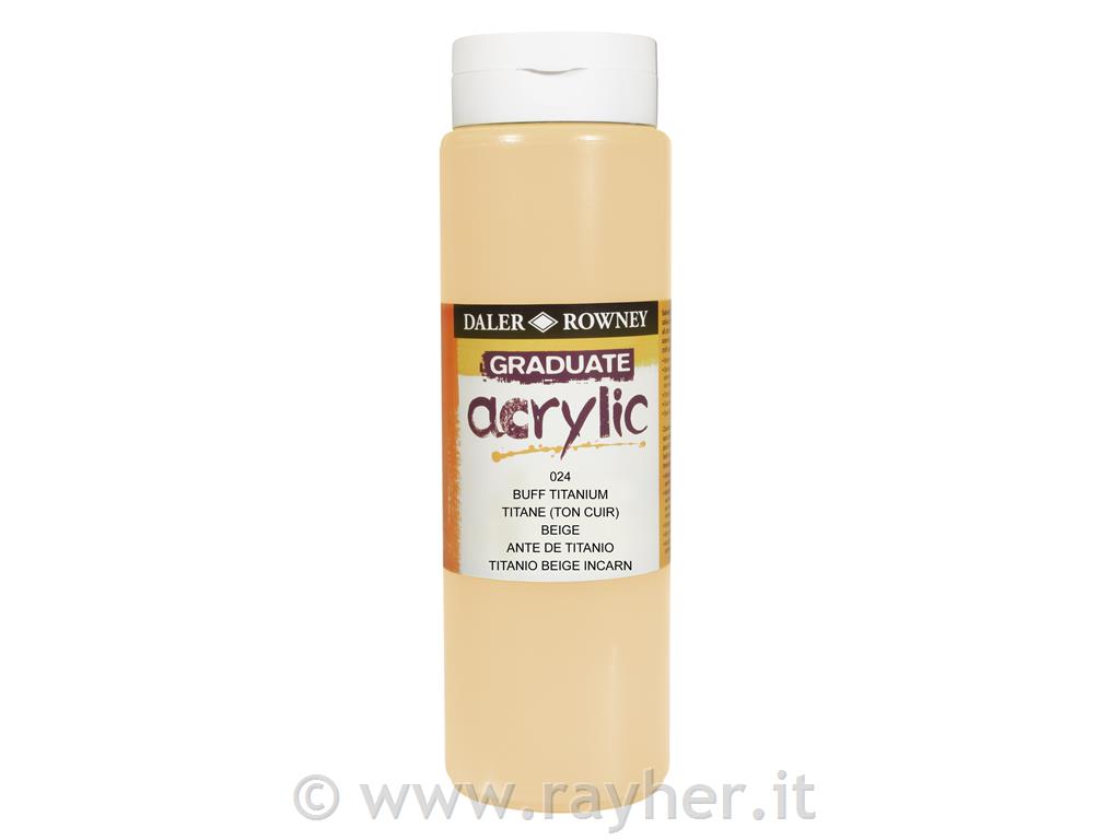 Graduate colore acrilico 500 ml
