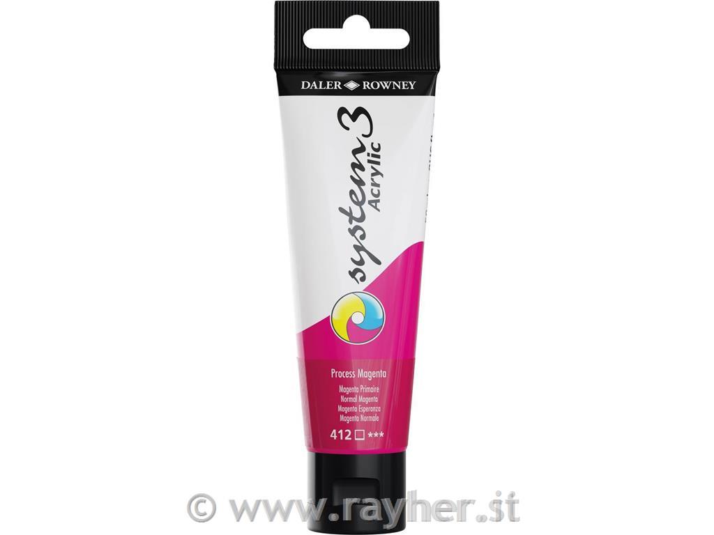 System 3 OR colore acrilico 59 mlMagenta normale