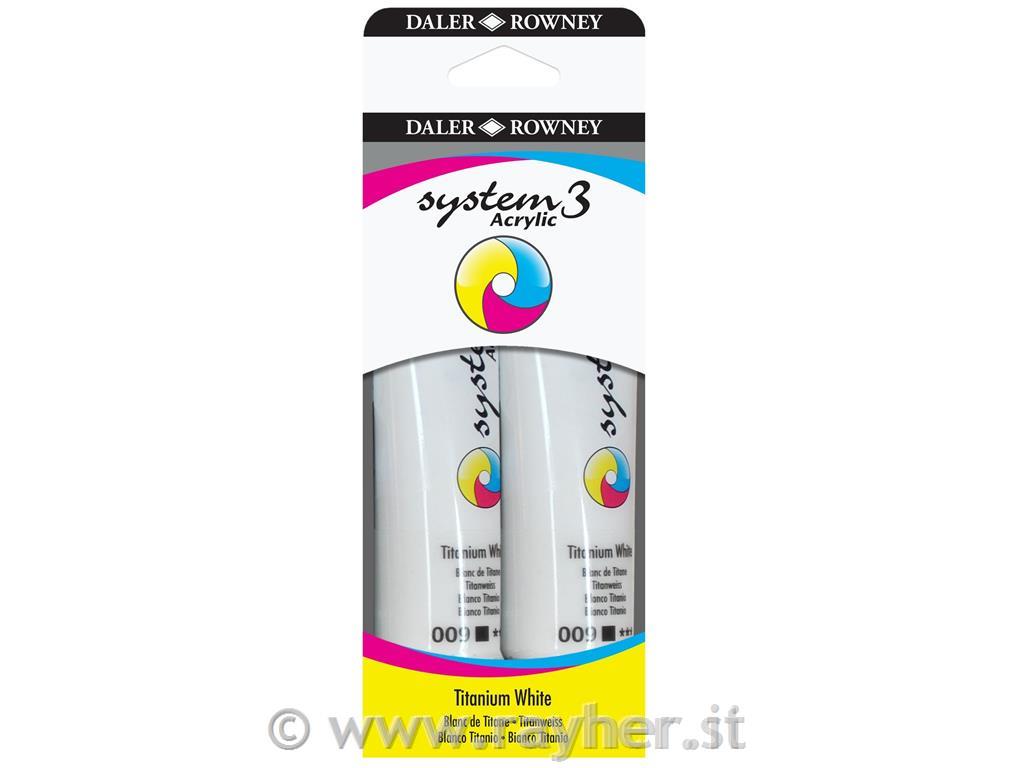 SYSTEM 3 ORIGINAL 2x150 mlTitanium White