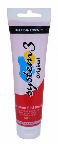 SYSTEM 3 ORIGINAL 150ML CADMIUM RED HUE