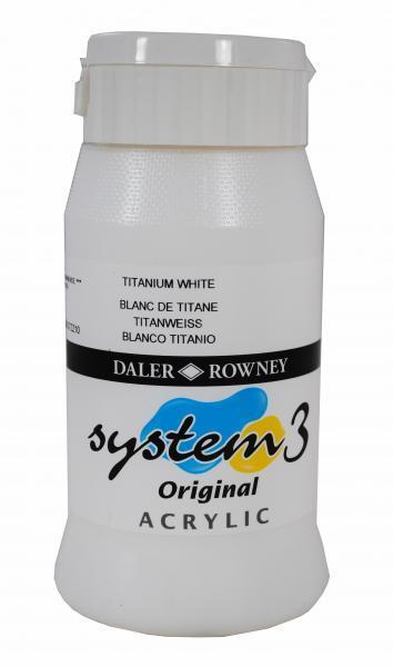 SYSTEM 3 ORIGINAL 500ML TITANIUM WHITE