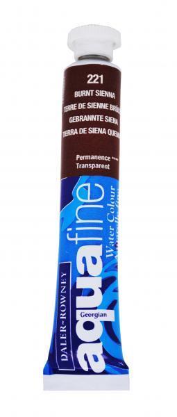 Akvarelna barva Aquafine 8ml, žgana sienna