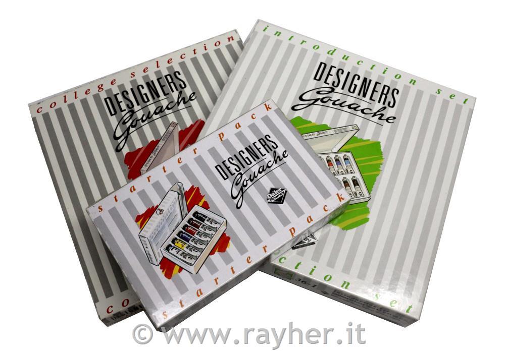 Designers Gouache set Process 6x15 ml