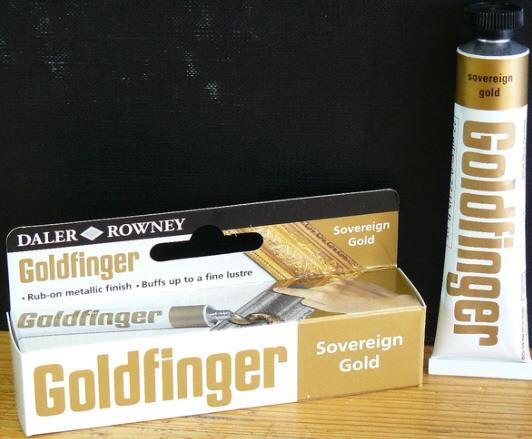 La pasta Goldfinger 22ml, Oro reale