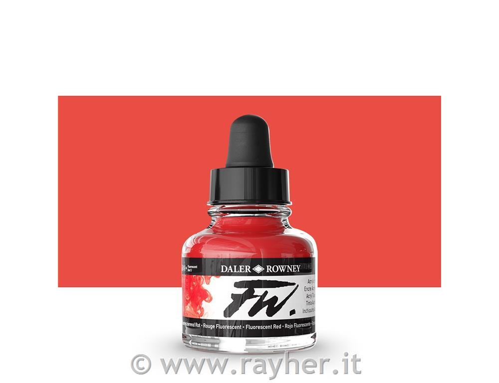 Tuš FW Artists 29,5ml Fluorescent Red