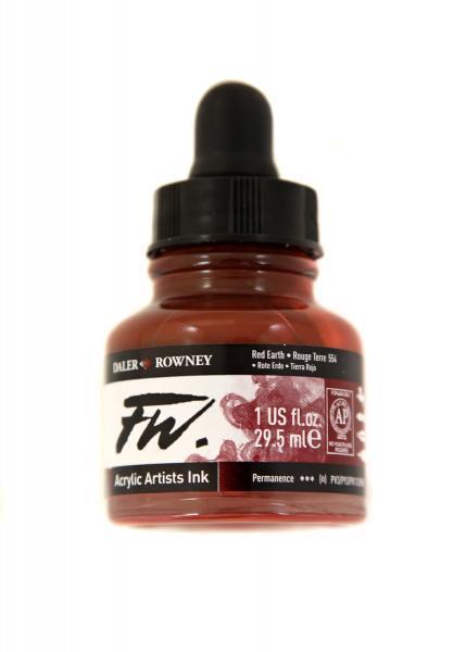 FW INK 29.5ML RED EARTH