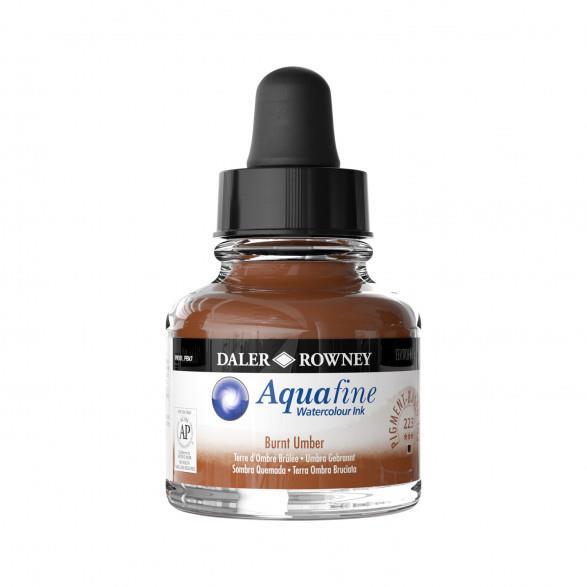 Inchiostro acquarellabile AquafineBurnt Umber