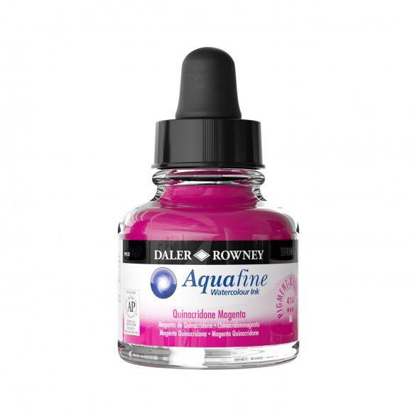 Inchiostro acquarellabile AquafineQuinacridone Magenta