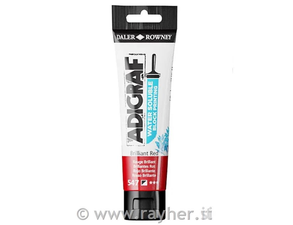 AdiGraf barva za linorez 59 ml Brilliant Red