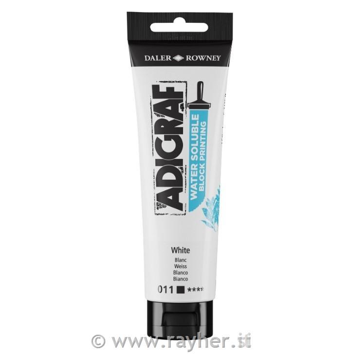 AdiGraf barva za linorez 150 ml White