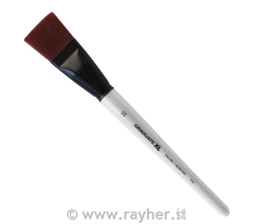 Pennello Grad XL Stiff Synthetic Flat 30