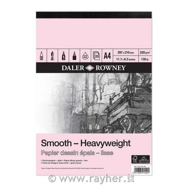 Blocco per schizzi HeavyWeight 220g A4